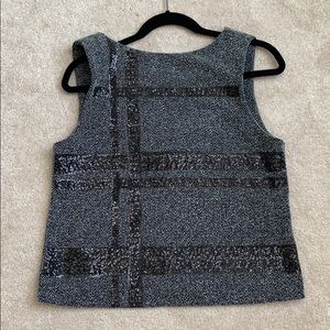 NWOT Banana republic tweed shell size 8